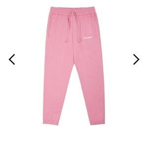 Aime Leon Dore Pink Sweatpants with Tapered Fit